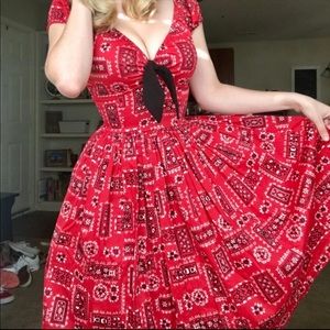 Pinup girl Natalie dress